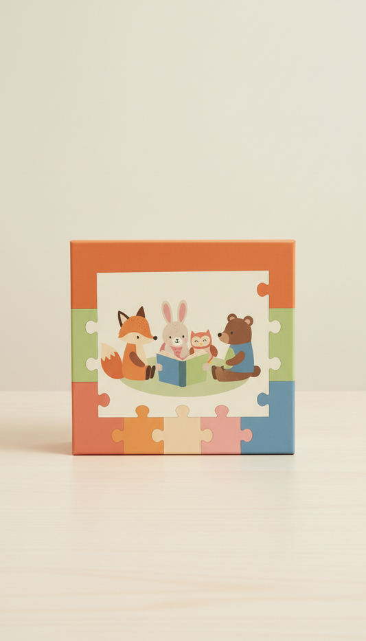 Caja rompecabezas cuentos de Critters
